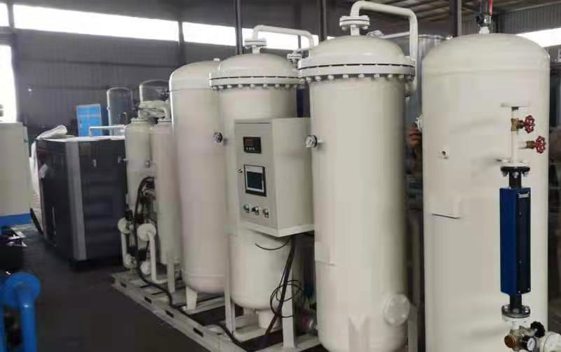 拉薩市某單位10立方彌散制氧機生產(chǎn)完成