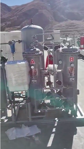 西藏尼木縣溫泉酒店安裝完成！