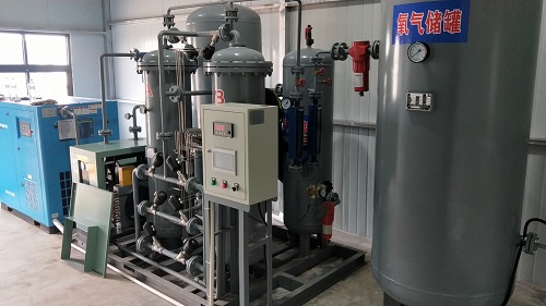 那曲某單位彌散制氧機調(diào)試安裝完成！