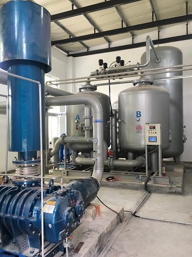 400立方vpsa制氧機(jī)調(diào)試安裝成功！